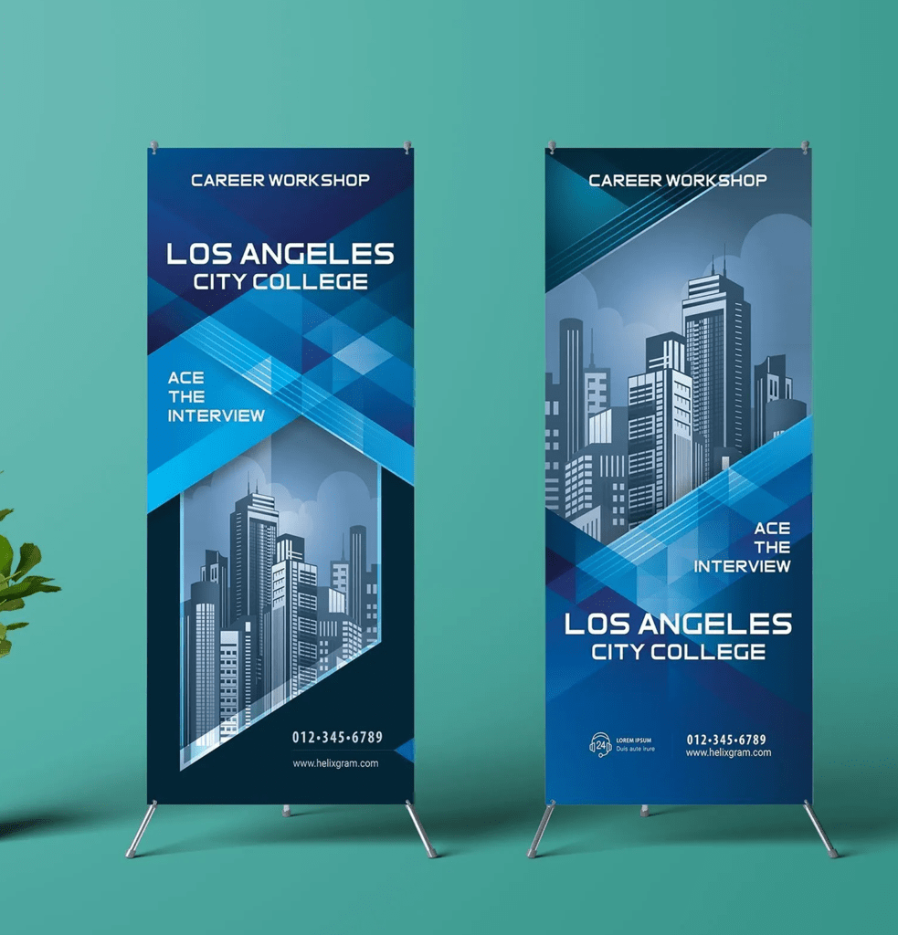 x banner stand